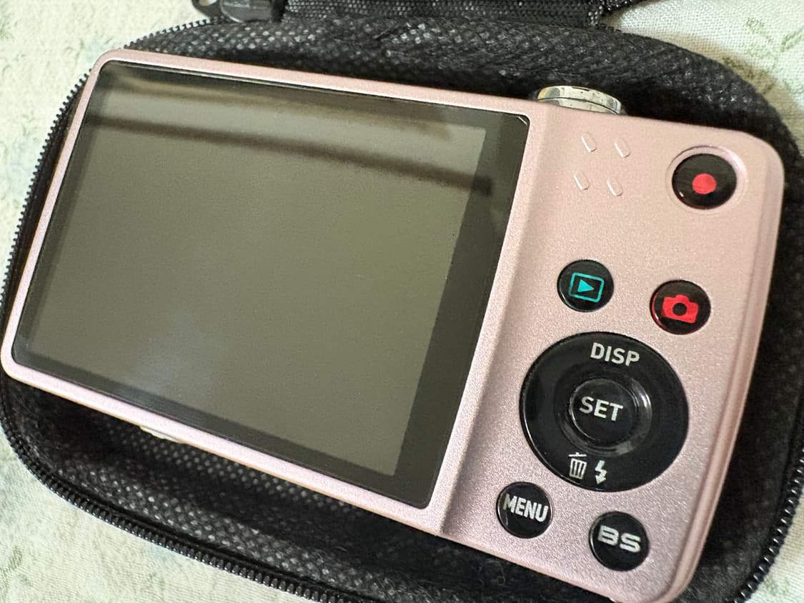 카시오 엑슬림 Z550 연핑크(상태 S~A급) 상품이미지4