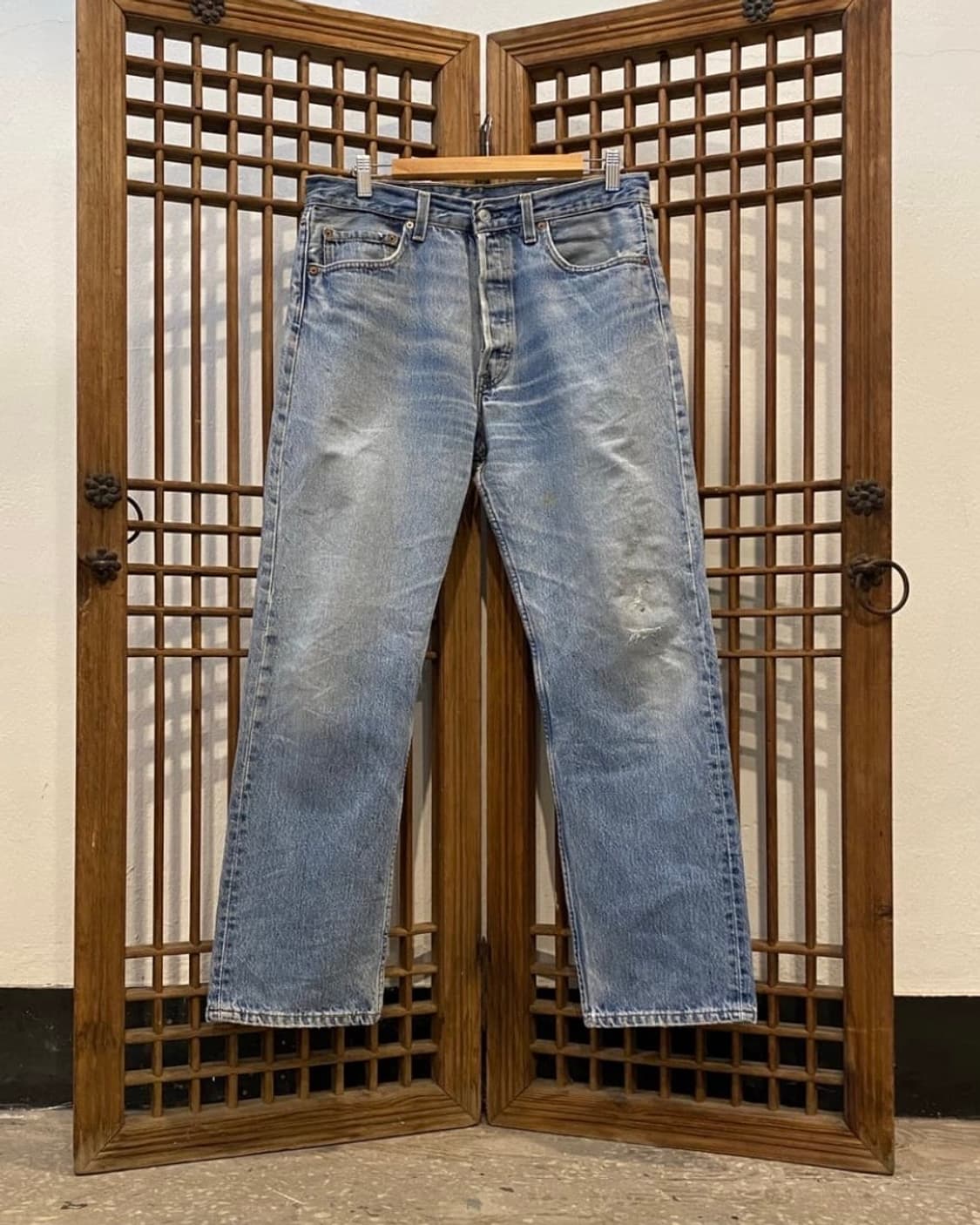 90S 리바이스 501 USA 데님 팬츠 상품이미지1