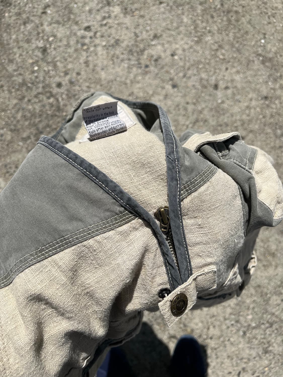 Camel vest 상품이미지6