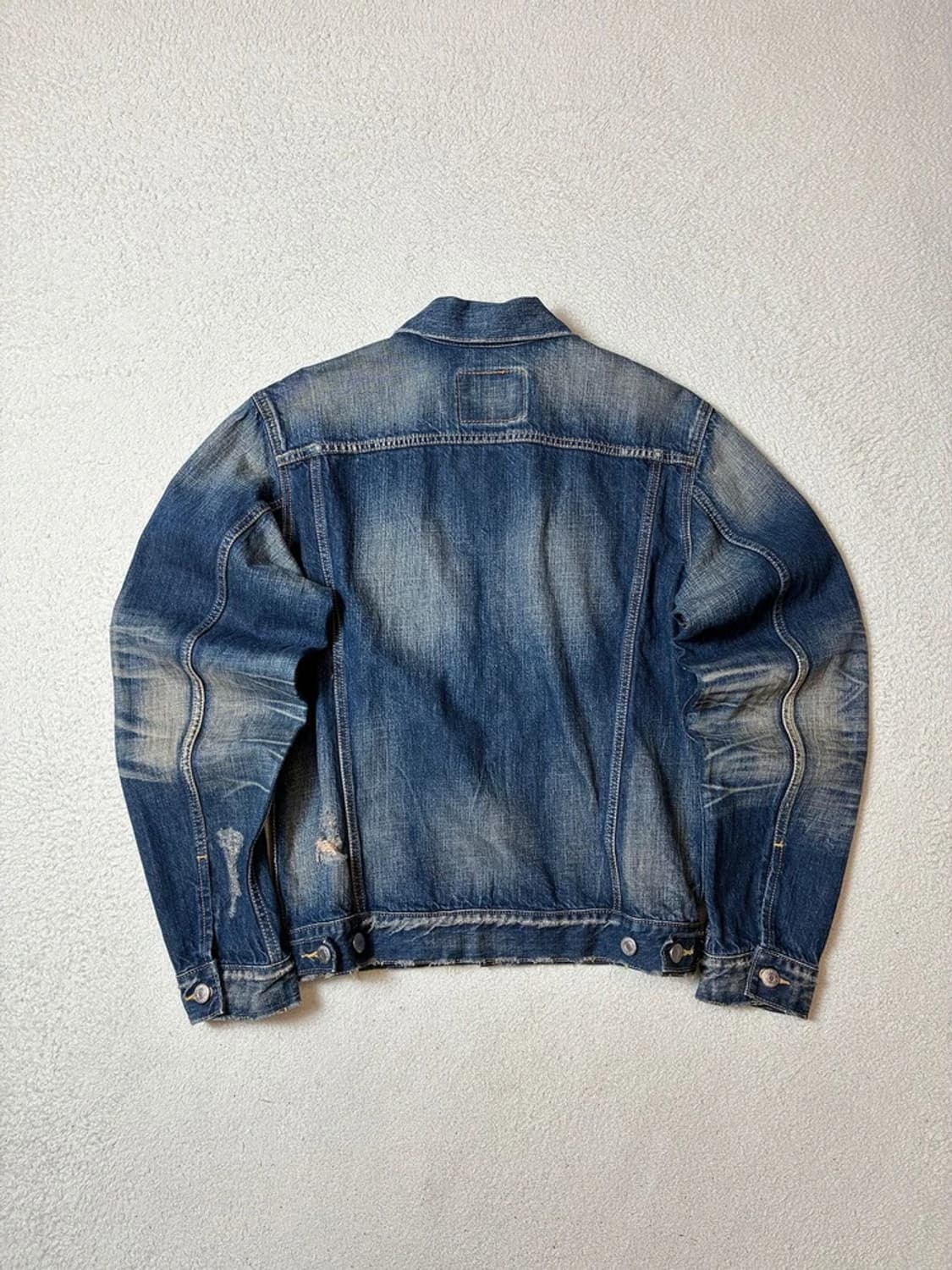 리바이스 70505 3세대 에이징 데님 트러커 자켓 PN7807 상품이미지6