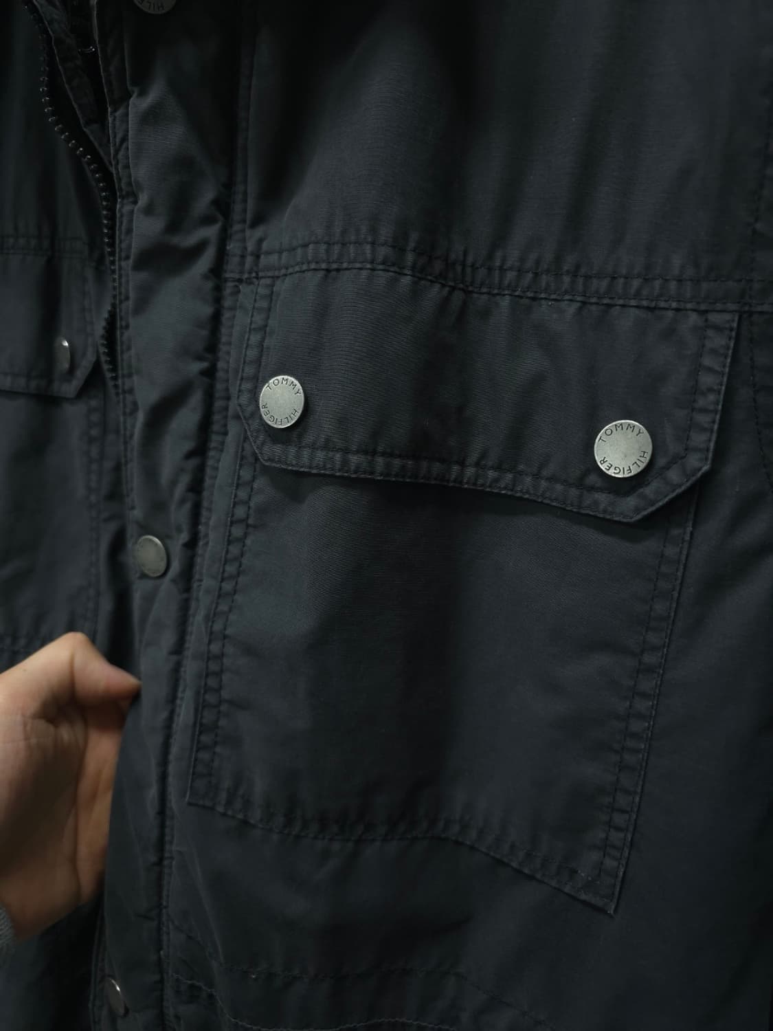 타미힐피거 남성 빈티지워싱 덕다운 야상자켓 (95사이즈) 상품이미지7