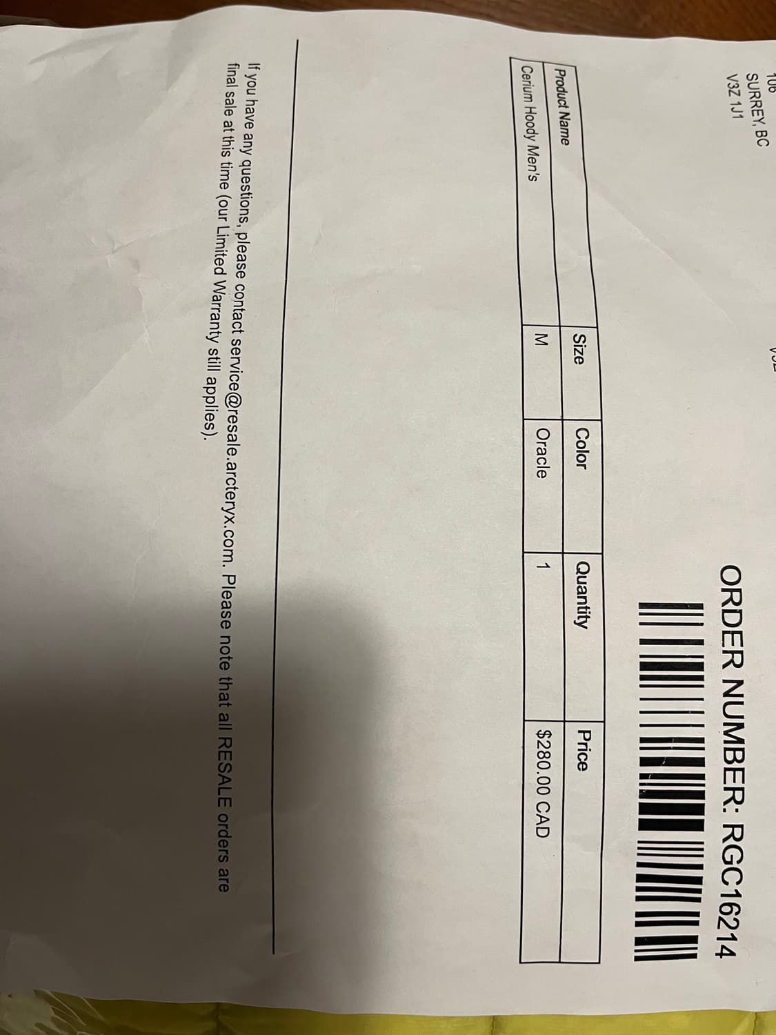 Cerium Oracle m size 상품이미지4