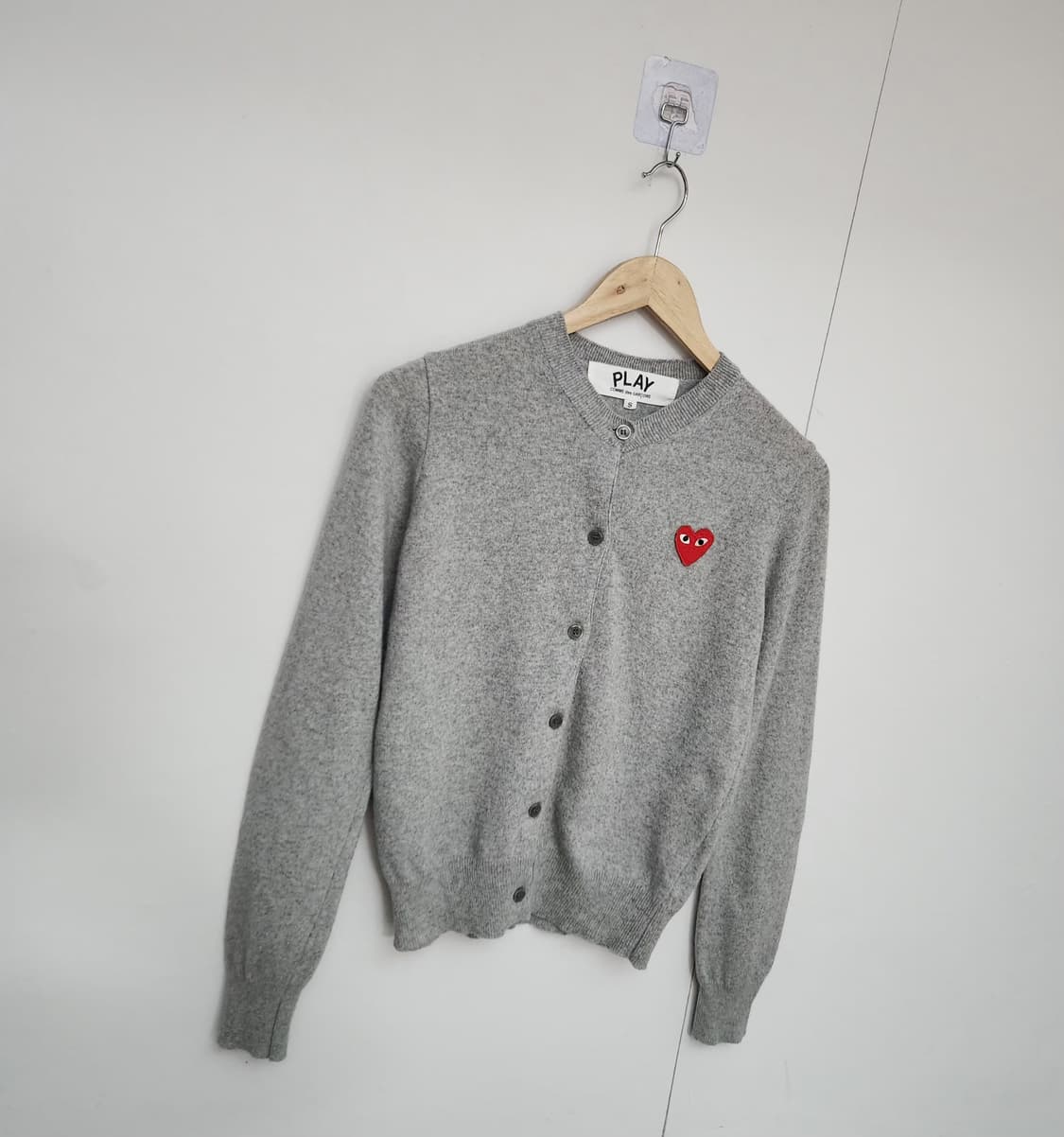 꼼데가르송 90 55 니트가디건 상품이미지4