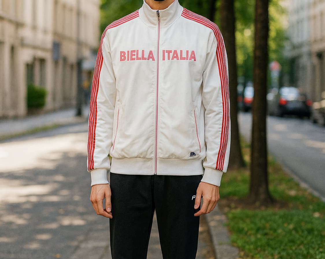 휠라 비엘라 이탈리아(Biella Italia) 라인 트랙 자켓_105 상품이미지1