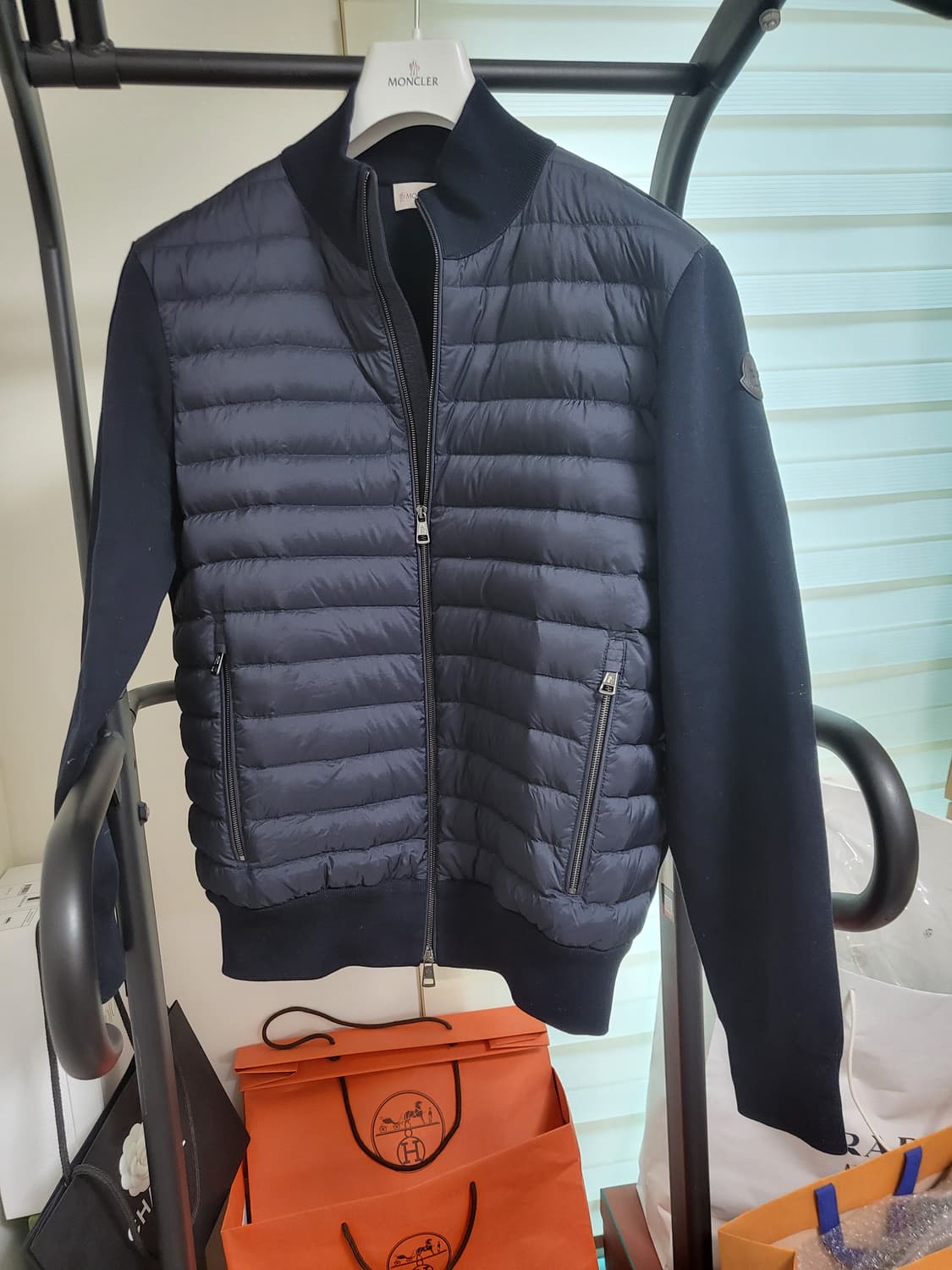 25FW 몽클레어 트리콧 니트패딩 L 상품이미지1