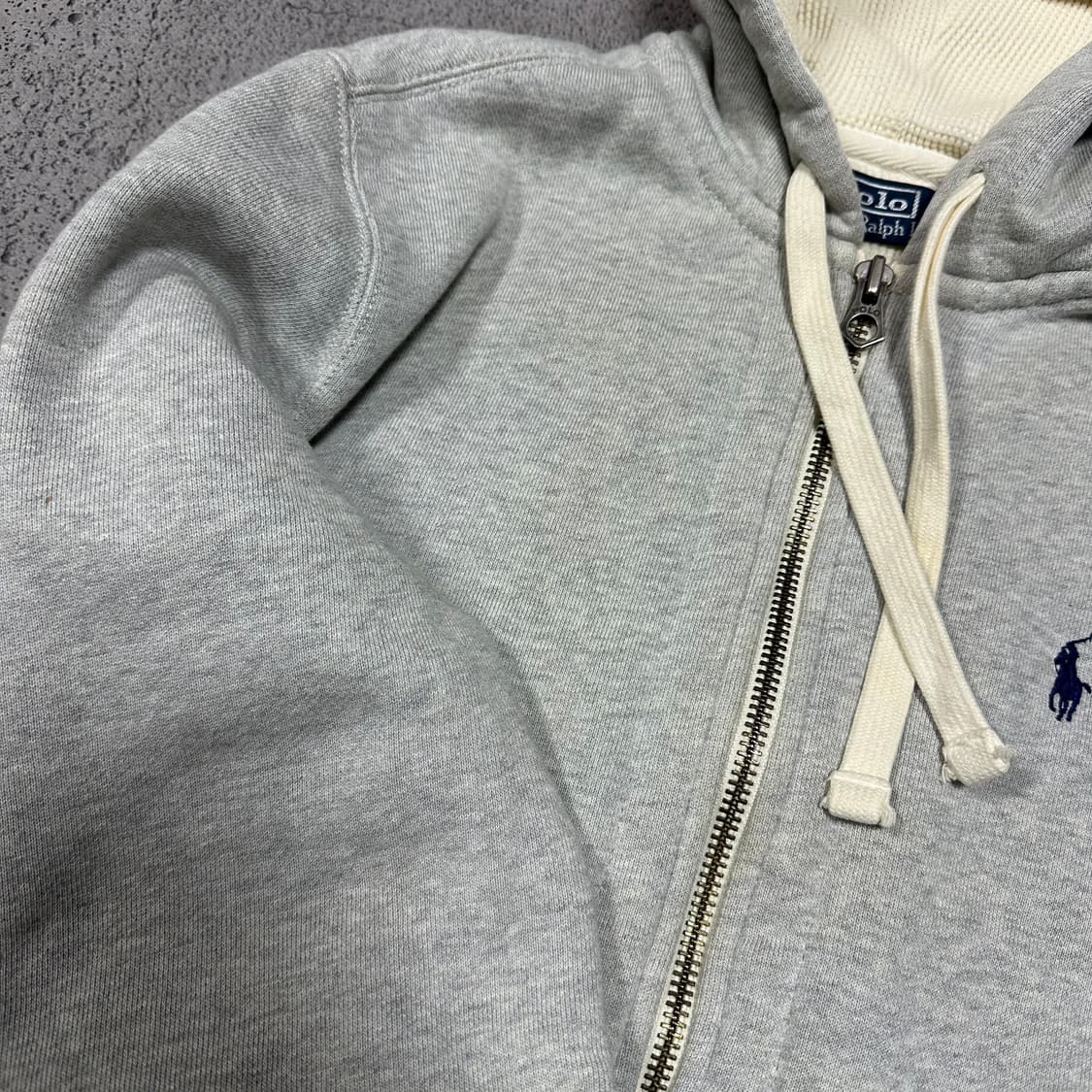 ✨ (바배) 폴로 랄프로렌 그레이 후드 집업 상품이미지6