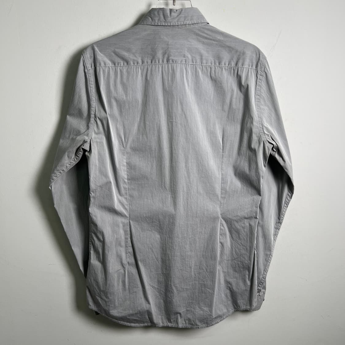 스톤아일랜드 그레이 코튼 나일론 오버 셔츠 S 상품이미지6
