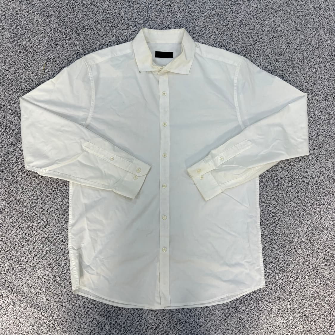 105 란찌 화이트 셔츠 남방 0303J 상품이미지1