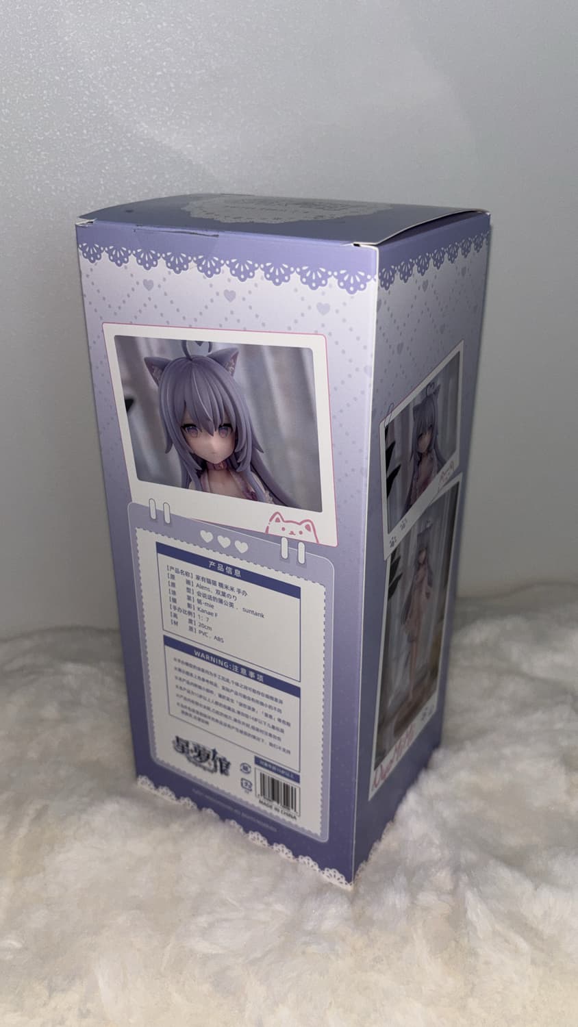 성몽관 1/7스케일 우리 집 작은 고양이 누오미미 미소녀 피규어  상품이미지5