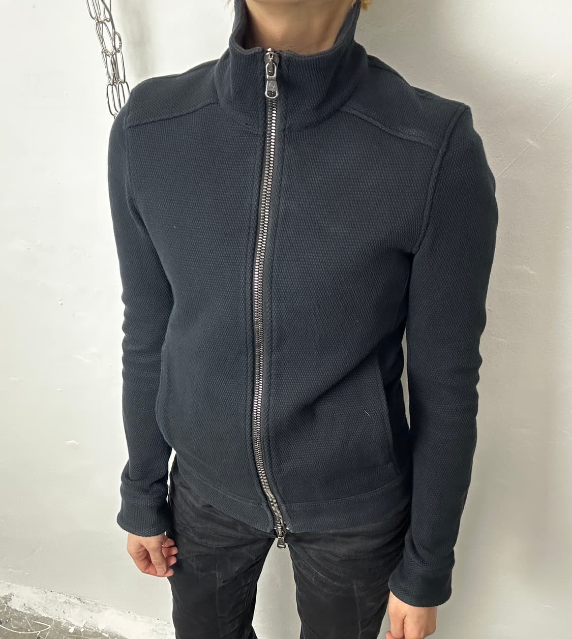 Junhashimoto heavy gauge 2way knit jacke 상품이미지3