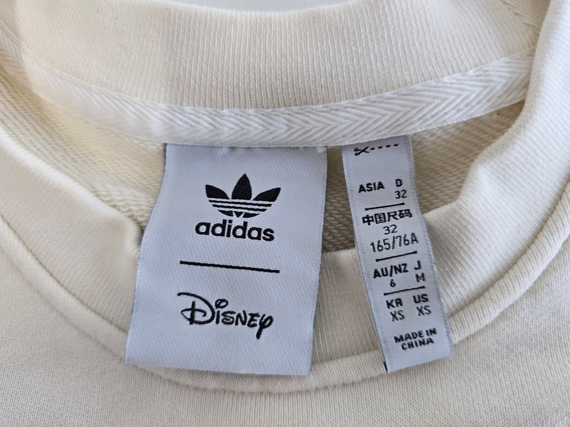 오리지날 아디다스 X 디즈니 밤비 스웨트 셔츠 XS 상품이미지5