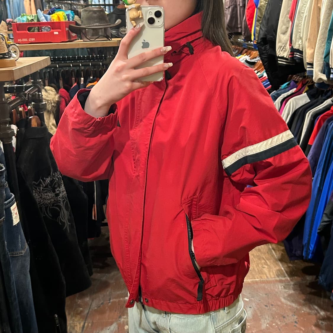 [HI] 노티카 바람막이 레드 상품이미지4