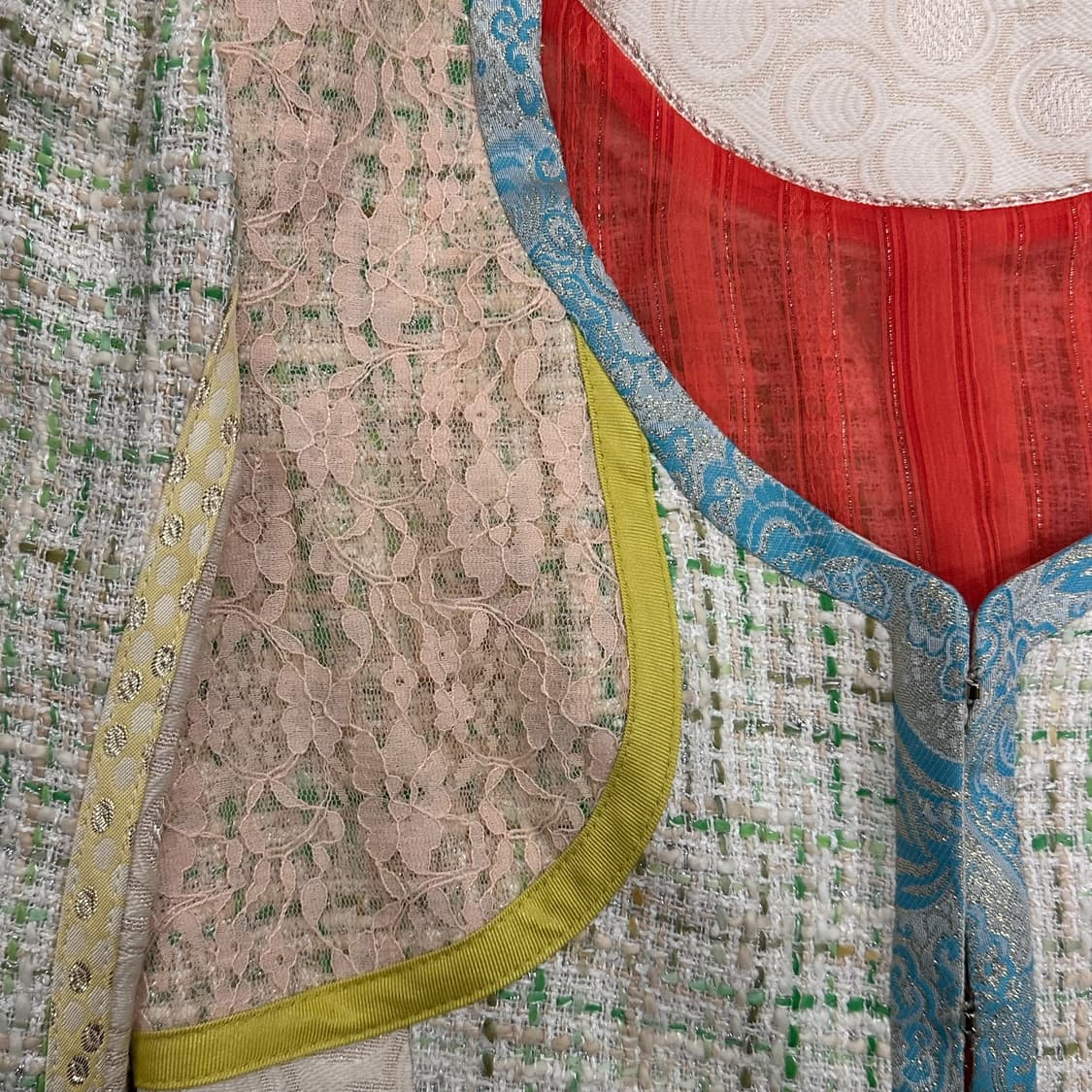 Patchwork Archive Short Blazer Jacket 상품이미지6