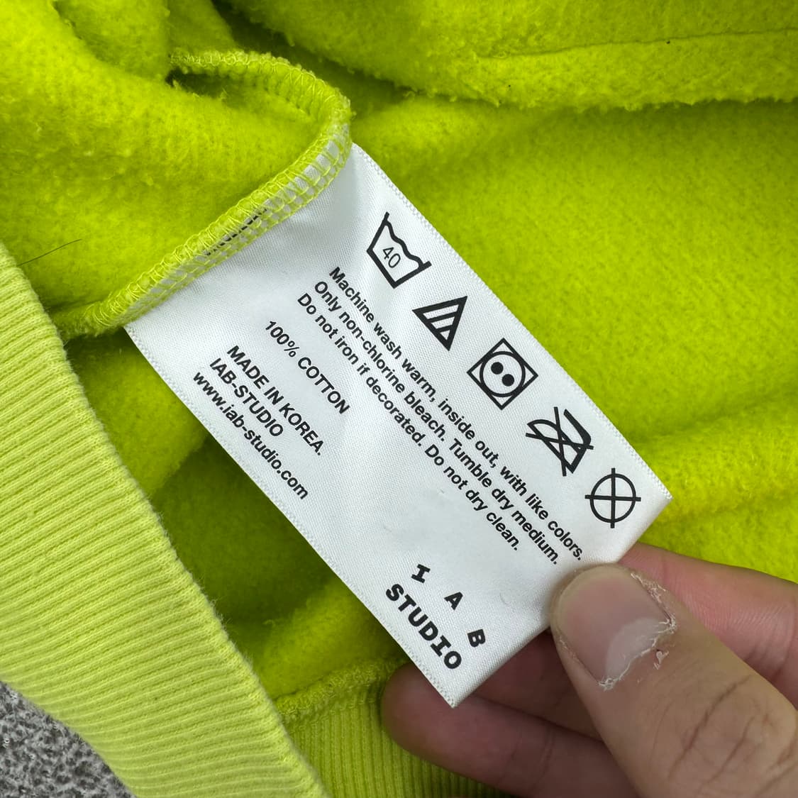 아이앱스튜디오 후드티 상품이미지6