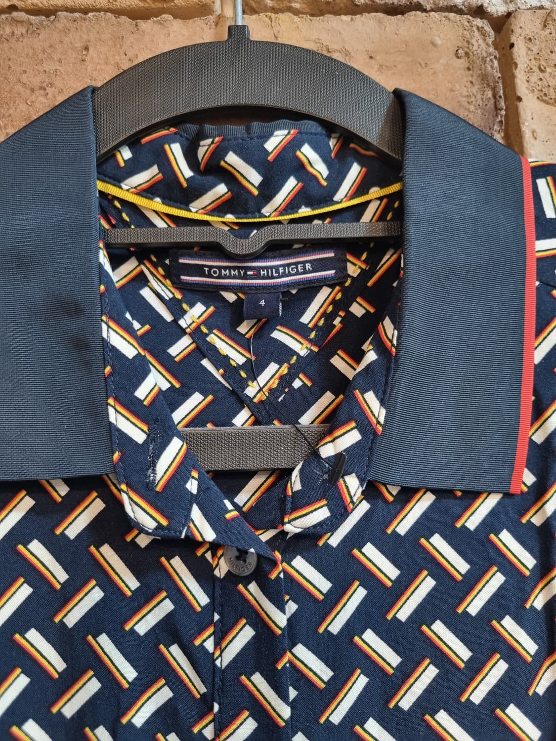 타미힐피거 패턴 셔츠 원피스 상품이미지3