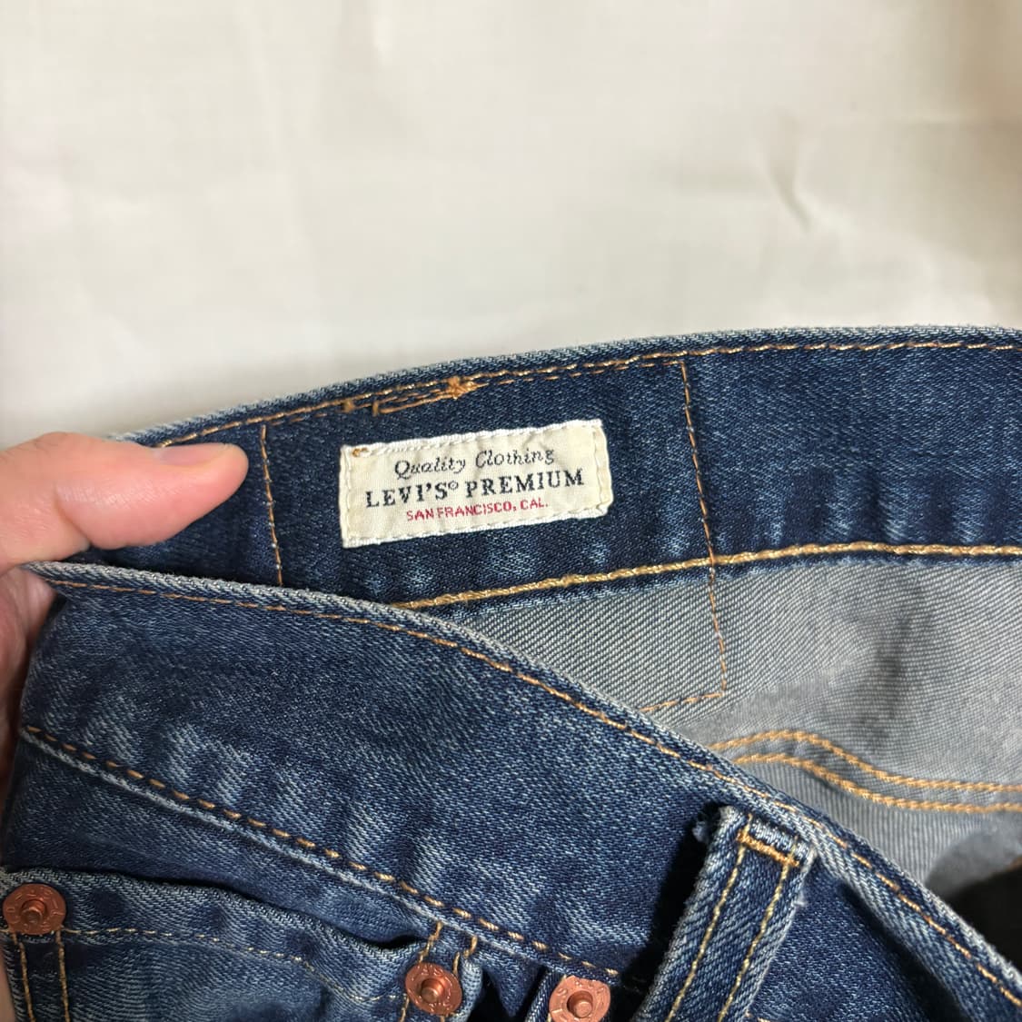 리바이스 빅E 501 스트레이트 데님팬츠 / W30, L34 상품이미지8