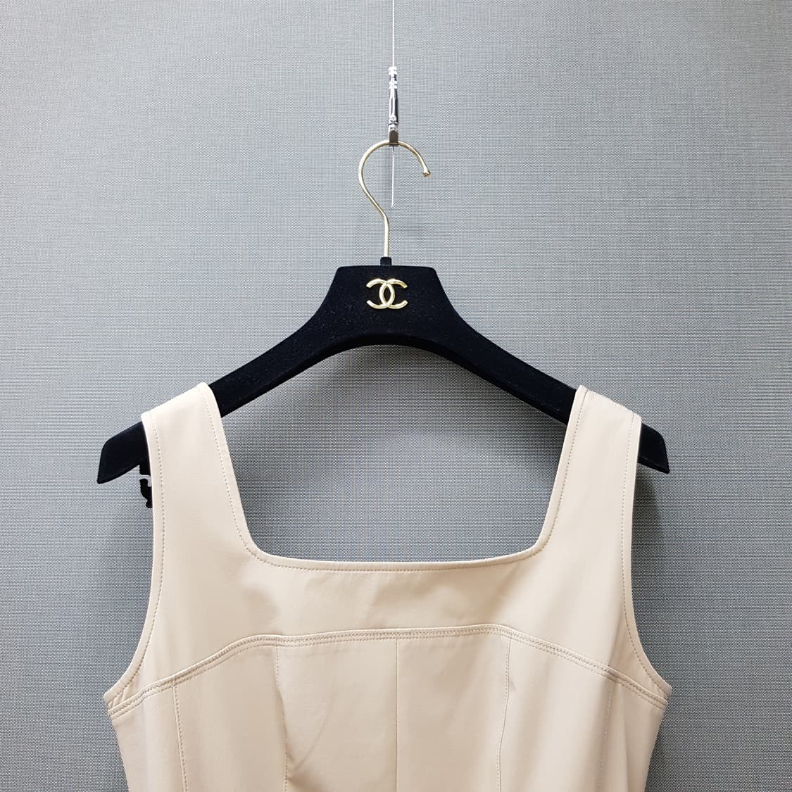 미샤 2024 스퀘어넥 벨트 A라인 롱 원피스 XS사이즈 상품이미지5