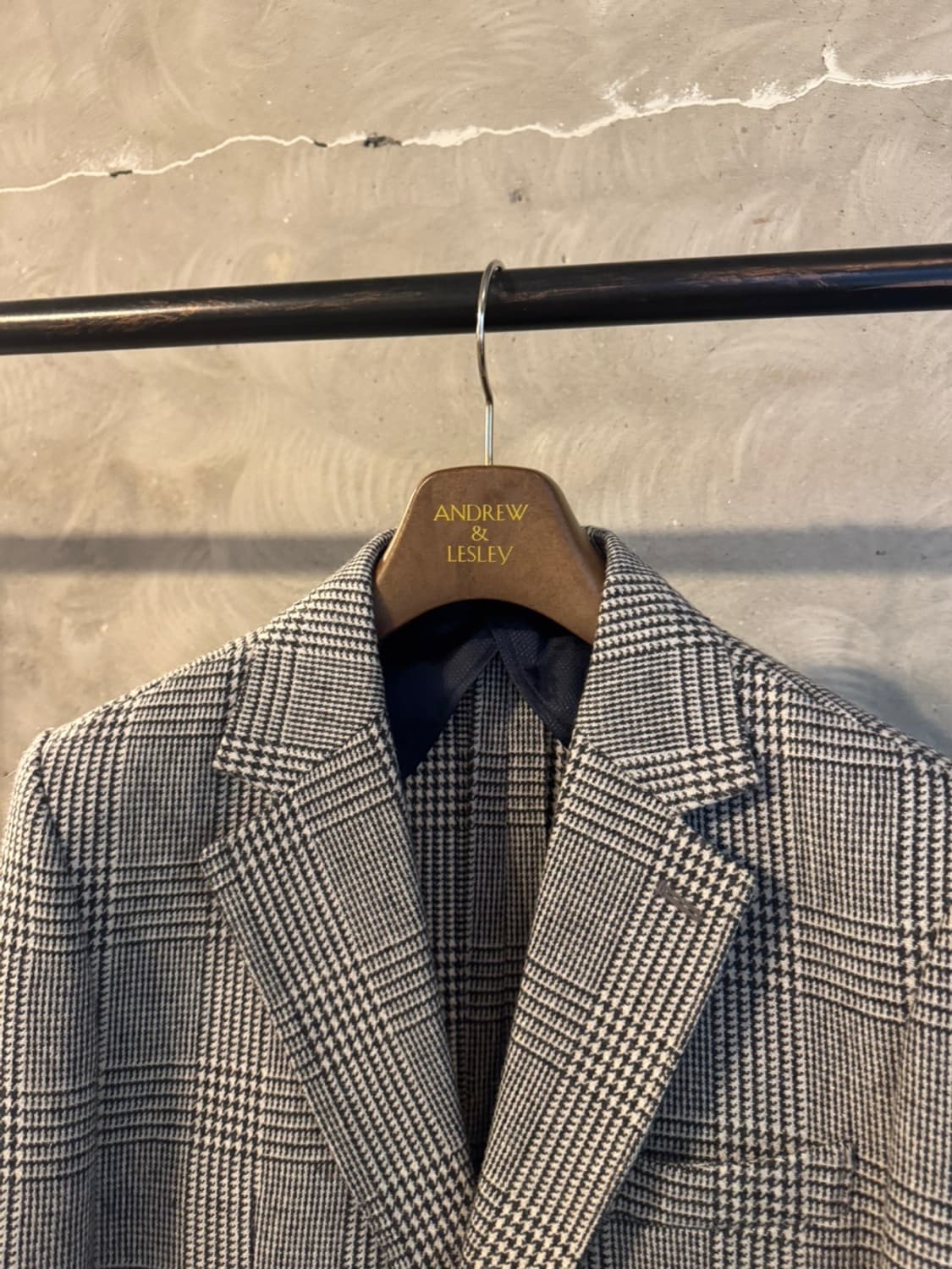 블랙브라운 트위드 자켓 100 상품이미지2