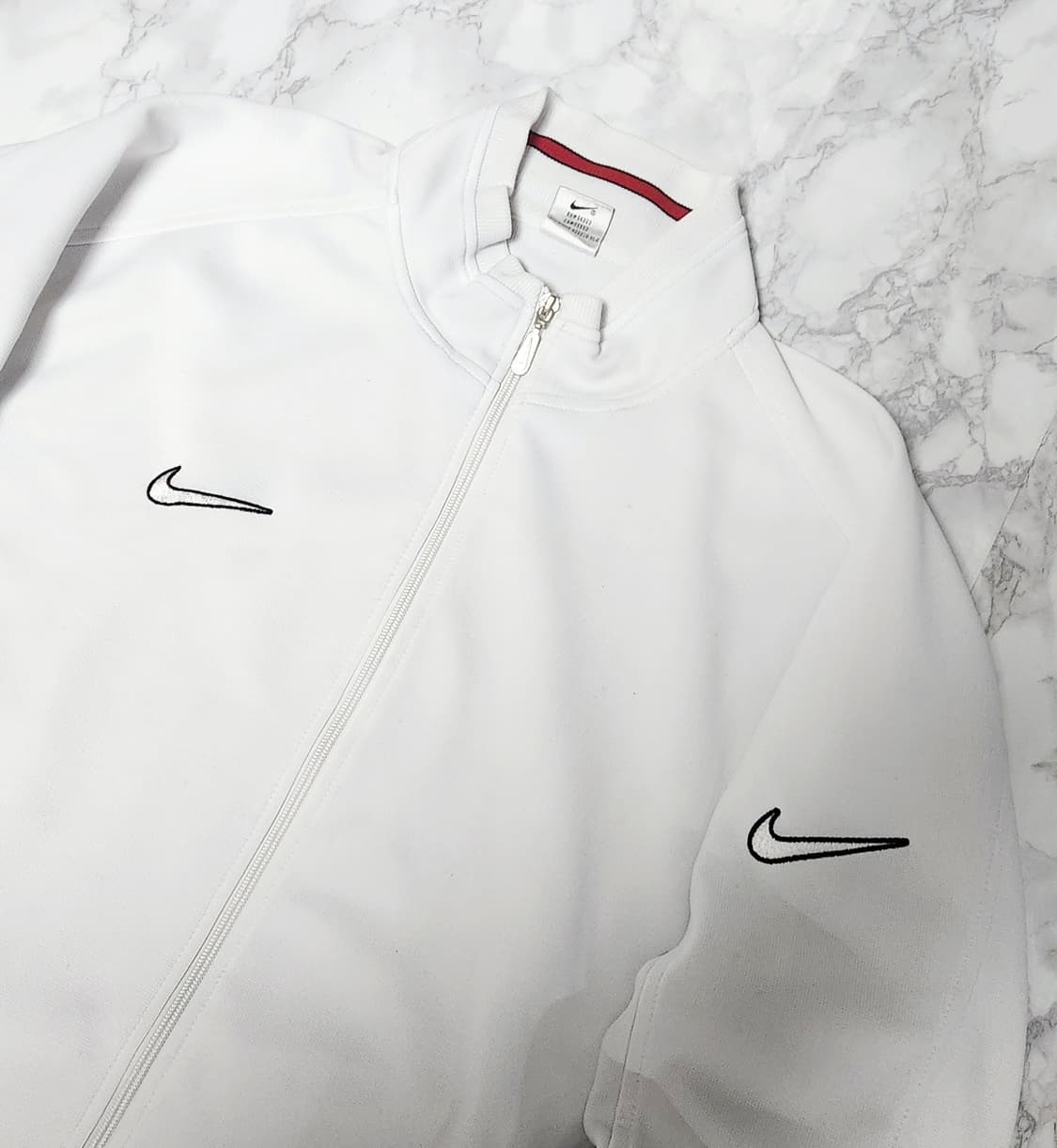 나이키 90s 더블스우시 화이트 트레이닝 져지 자켓 상품이미지1