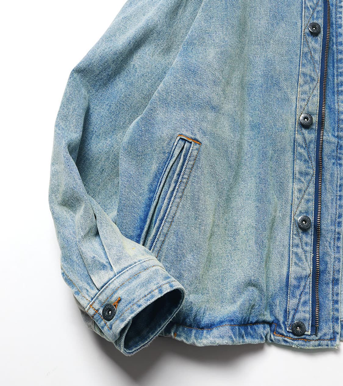 NAUTICA JAPAN - 24SS CRUSH DENIM BLOUSON 상품이미지5