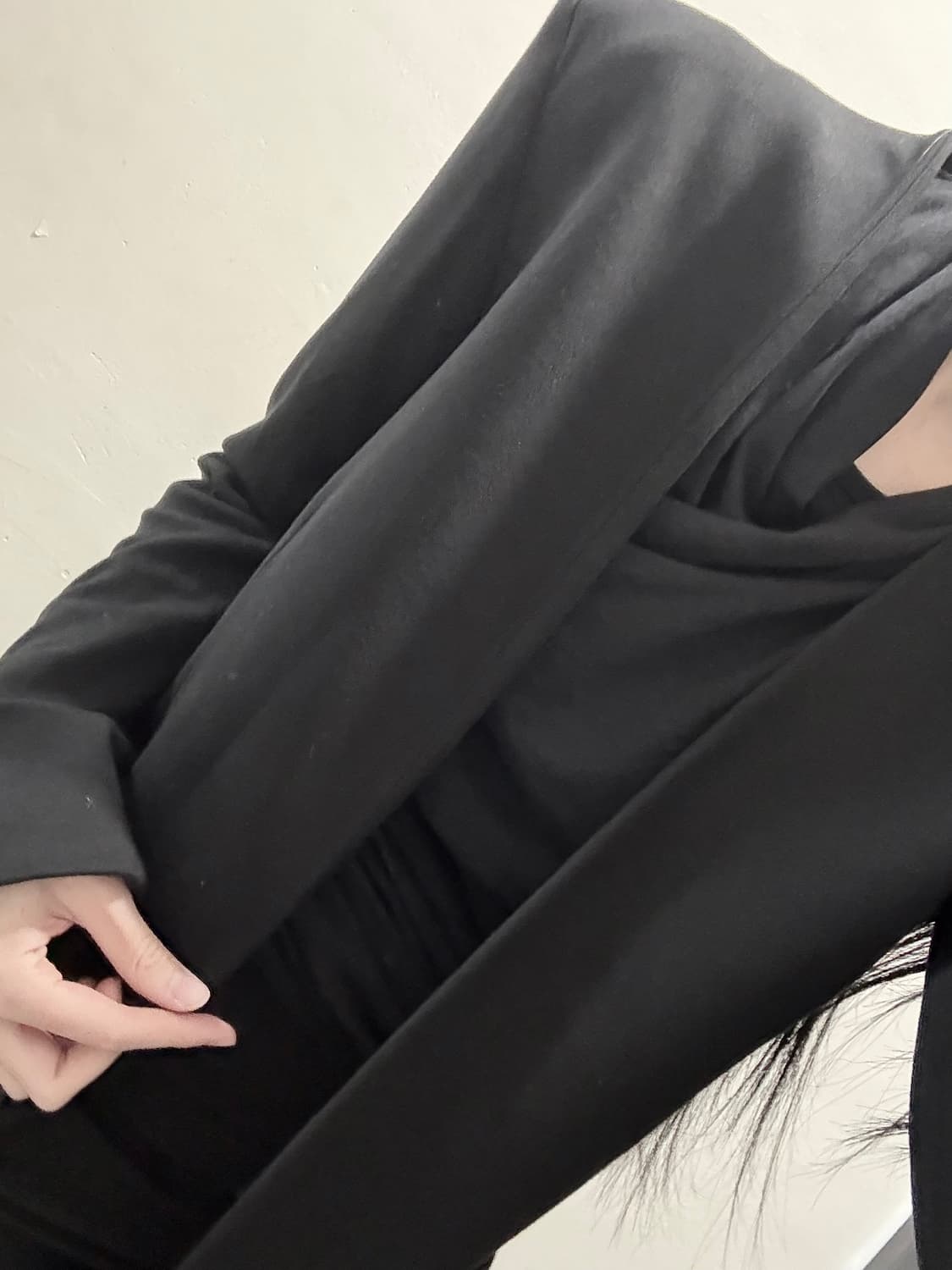 Helmut lang 헬무트랭 검정 자켓 블레이저/아방가르드/고딕 상품이미지5