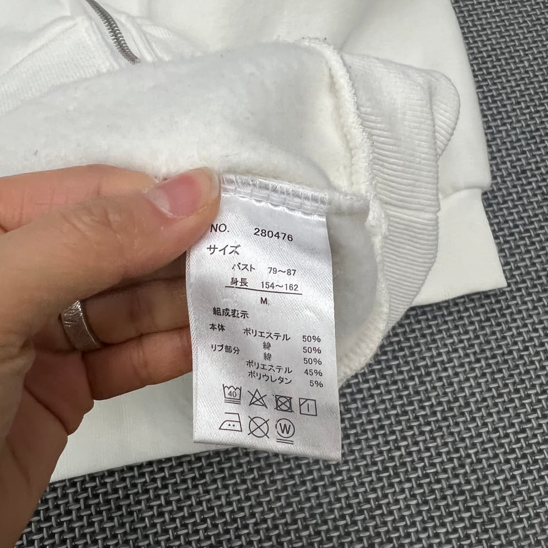 착샷O 빈티지 레터링 후드집업 상품이미지5