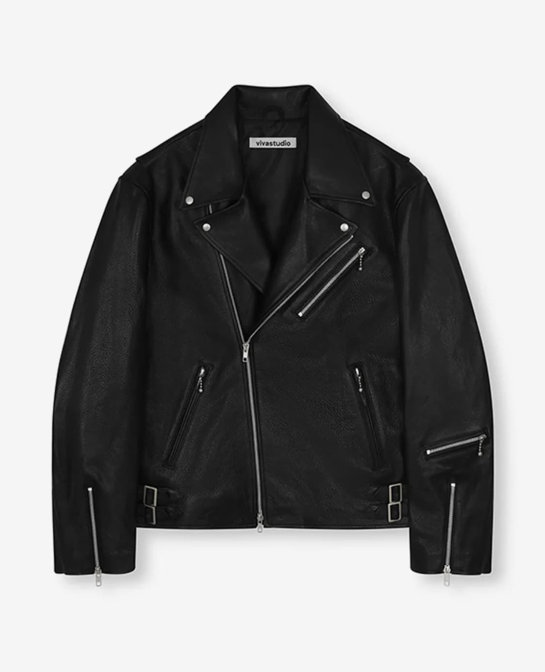 빈티지 카우 하이드 라이더 자켓  상품이미지1