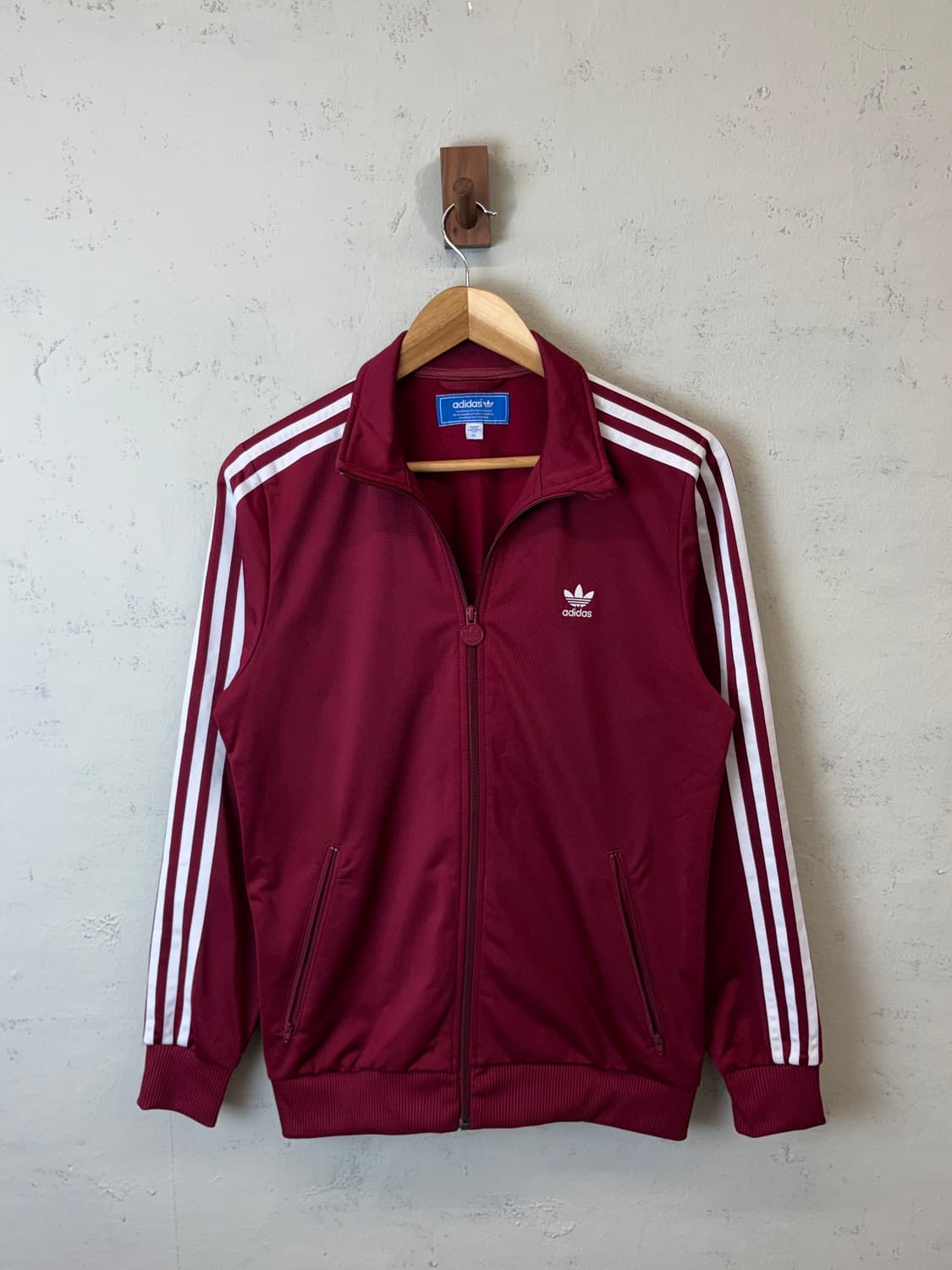 아디다스 파이어버드 버건디 트랙탑 져지 상품이미지1