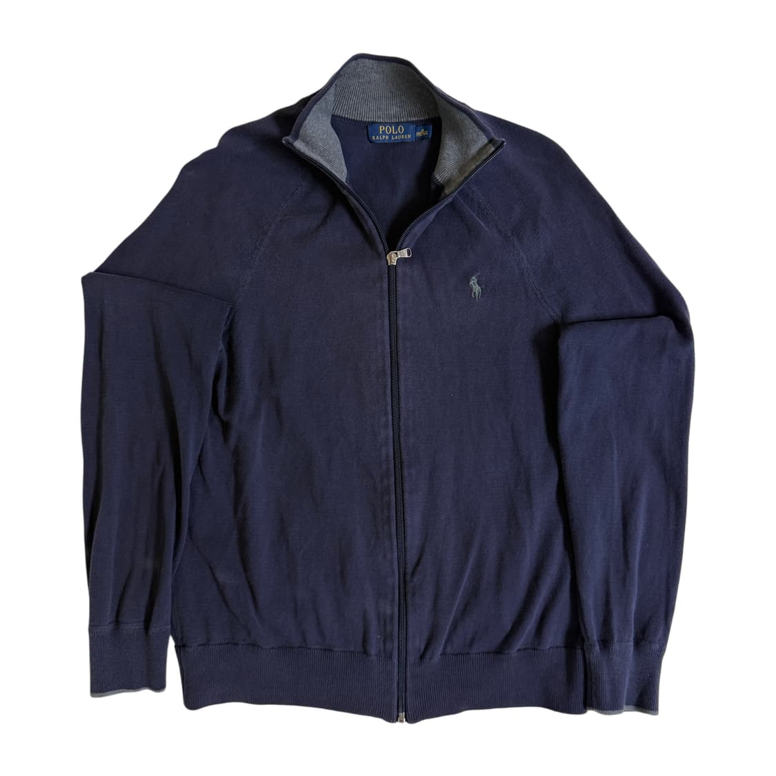 폴로 랄프로렌 네이비 집업 가디건 M 상품이미지1