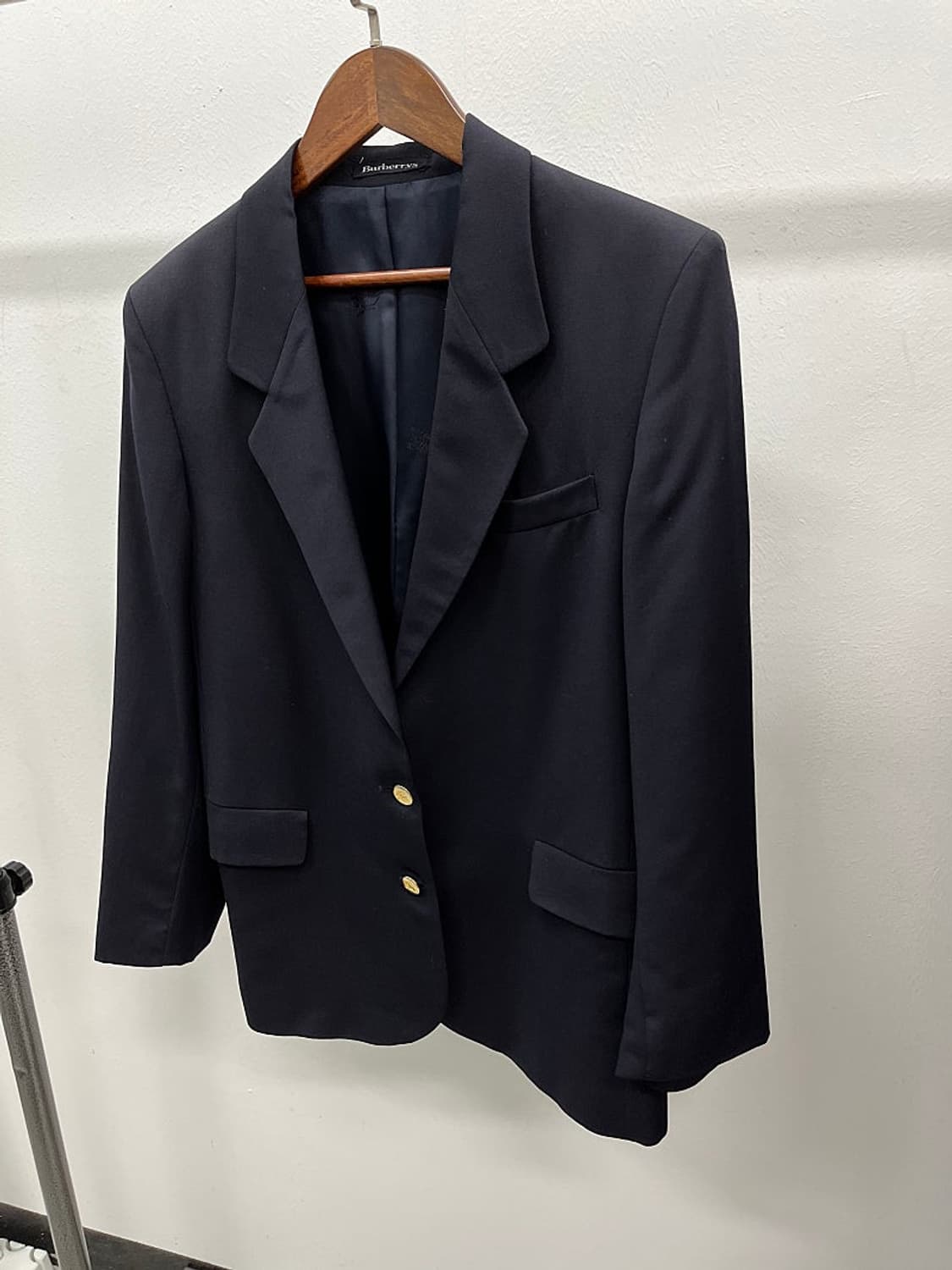 여) 버버리 네이비 금장자켓  상품이미지1