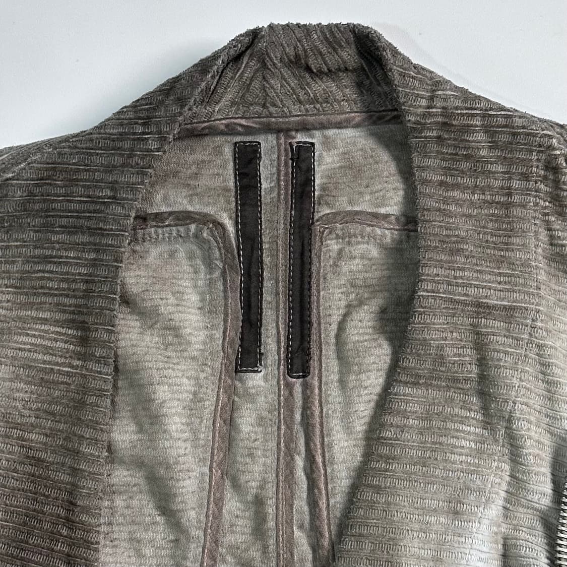 릭오웬스 다크쉐도우 콜드다잉 컨버터블 바이커자켓 상품이미지5