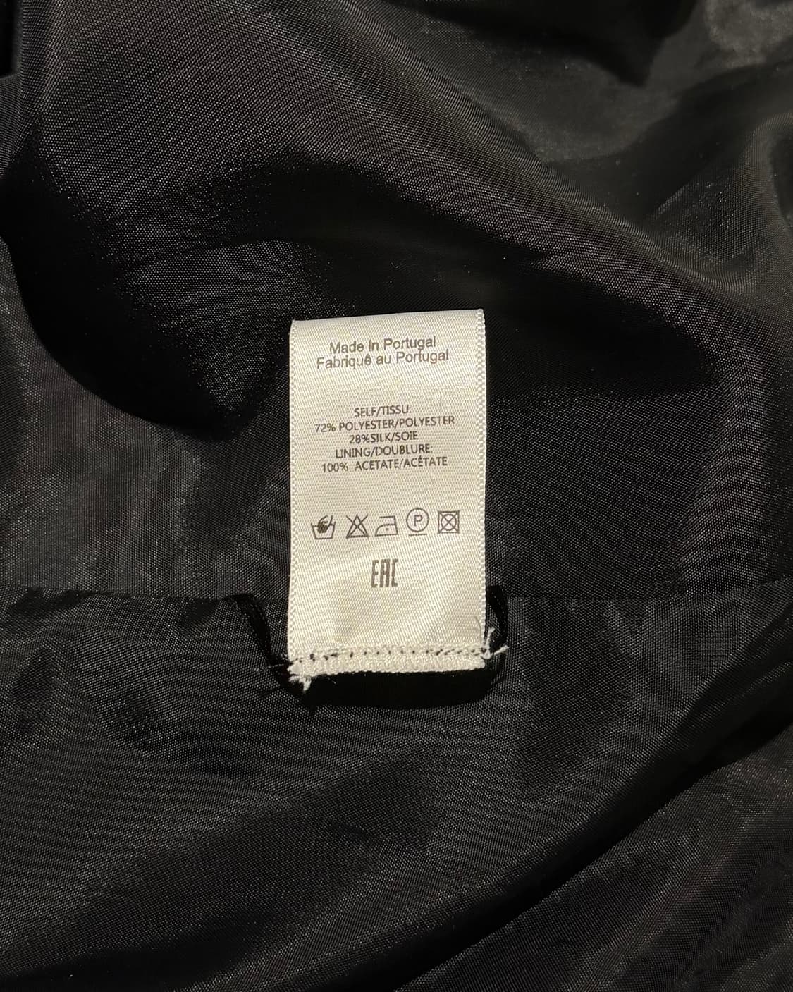 시몬 로샤 블랙 피터팬 카라 타페타 벌룬 드레스 상품이미지10