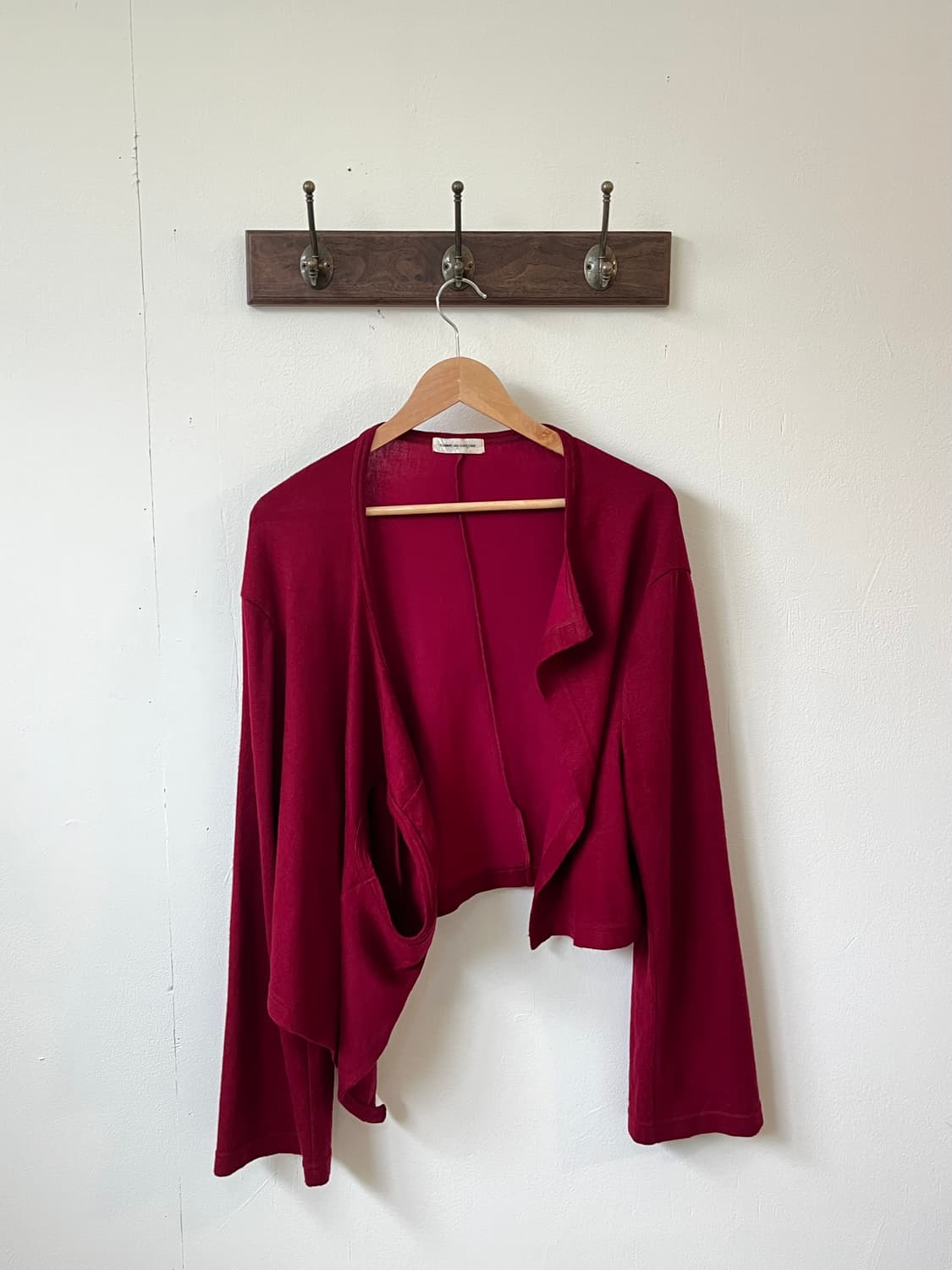Comme des garcons 버건디 스트랩 스웨터 상품이미지3
