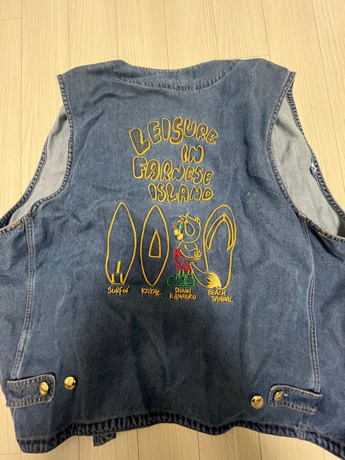 FARNESE 빈티지 조끼 상품이미지2