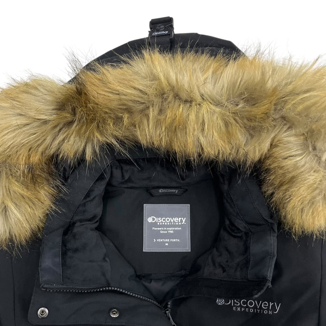 디스커버리 울프죠 블랙 패딩 90 상품이미지5