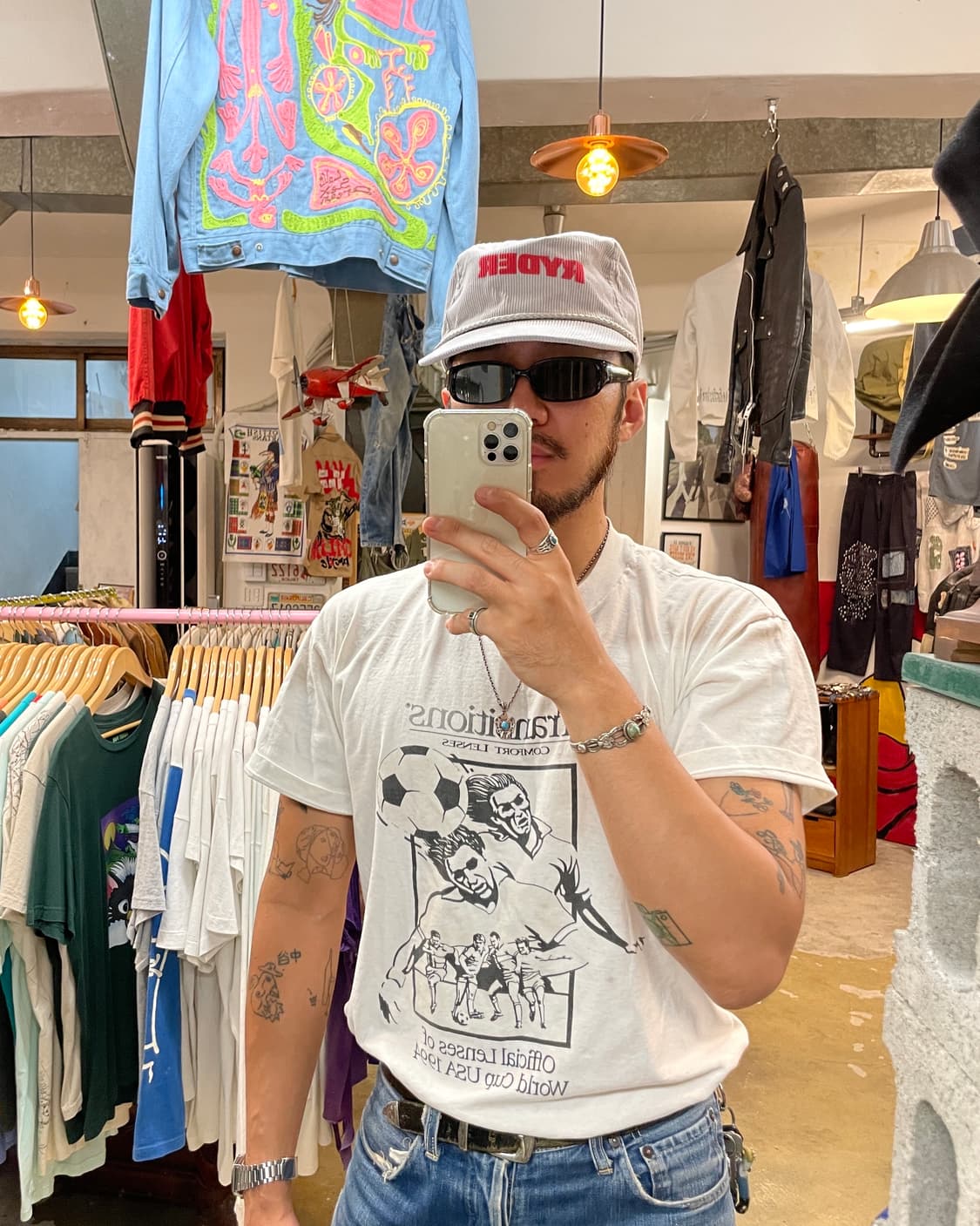 빈티지 코드 Ryder 스냅 캡 상품이미지5
