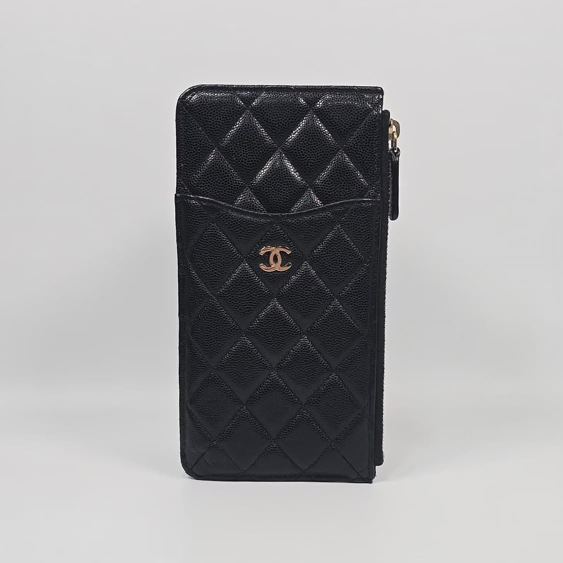 샤넬 캐비어 CC로고 폰홀더 카드지갑 상품이미지2