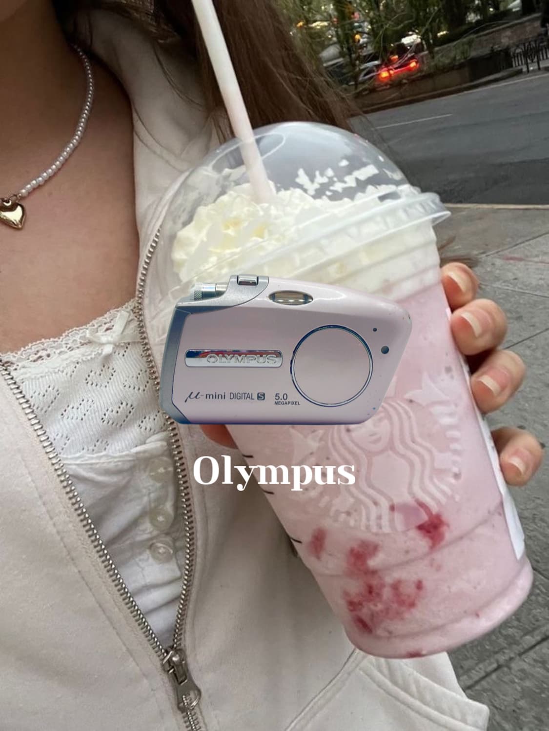 [풀박스✨]올림푸스 뮤 미니 핑크 빈티지디카 디지털카메라 상품이미지1