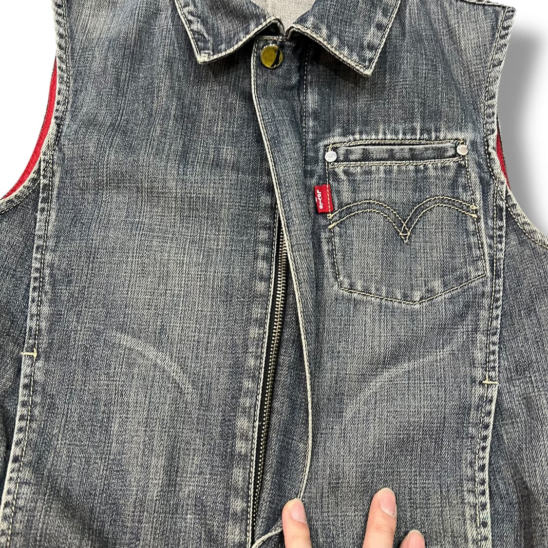  리바이스 엔지니어드진 데님 베스트 y14297 상품이미지6