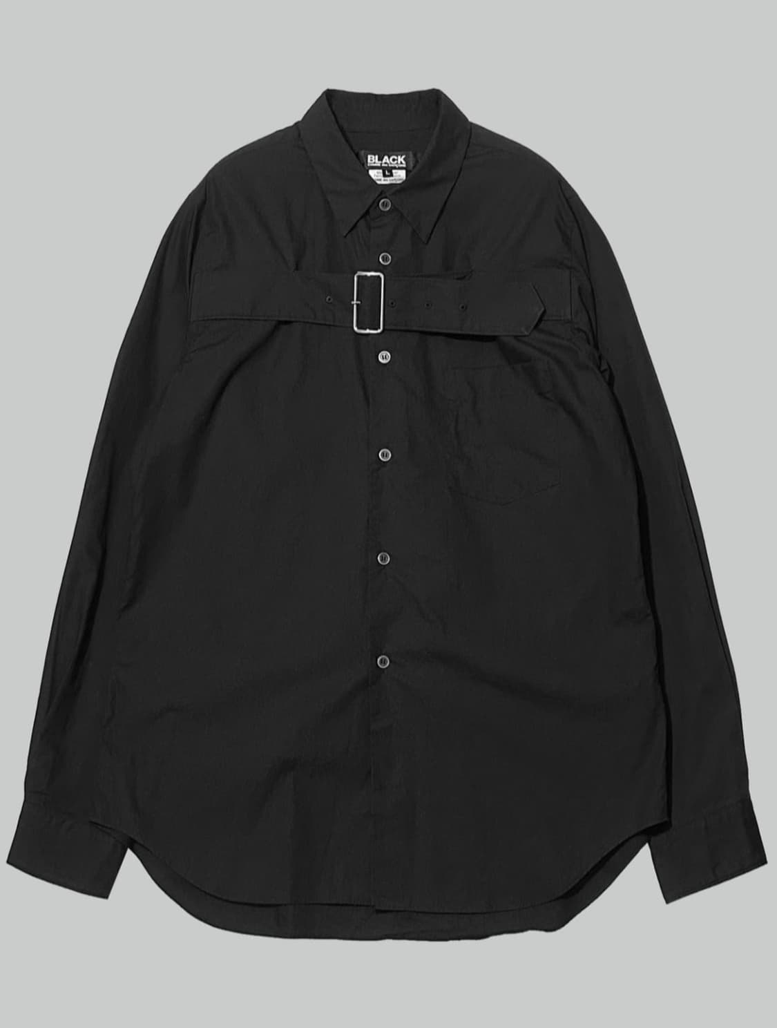 꼼데가르송 블랙 벨트 셔츠 상품이미지1