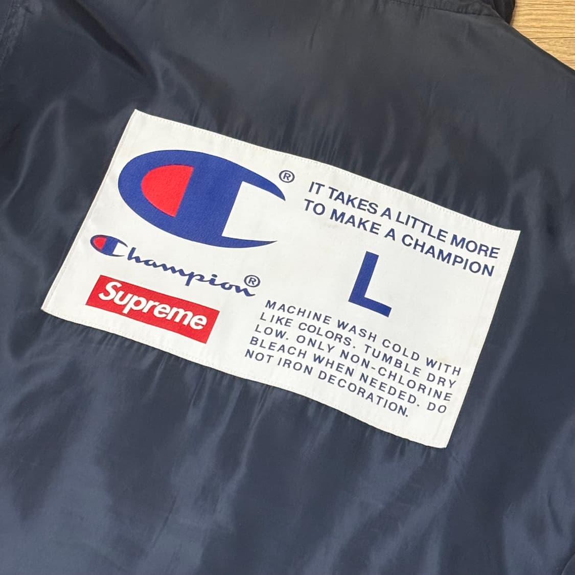 L 슈프림 x 챔피온 코치자켓 상품이미지2