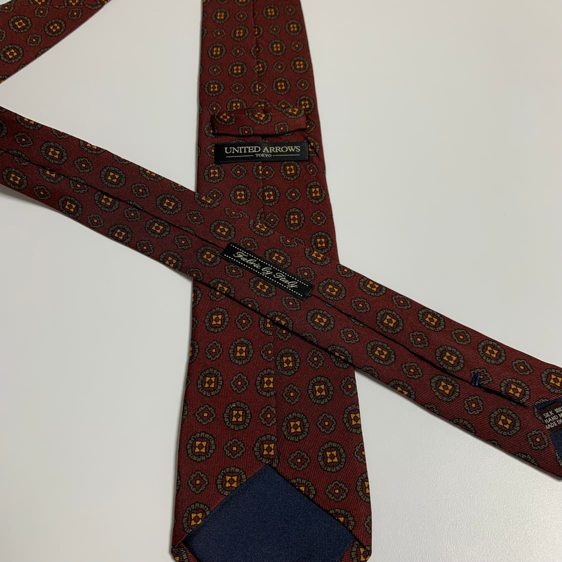 유나이티드 애로우즈 클래식넥타이 A+등급 최상급 100실크 8cm 상품이미지6