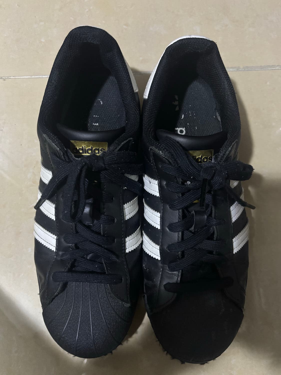 아디다스 슈퍼스타 블랙 화이트 270 상품이미지2