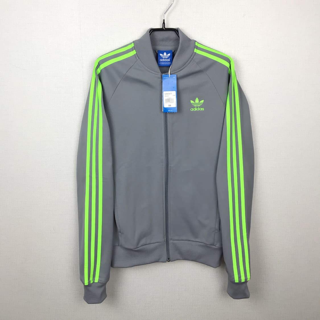 아디다스 슈퍼스타TT 트랙탑 져지 새상품 회색 90 상품이미지1