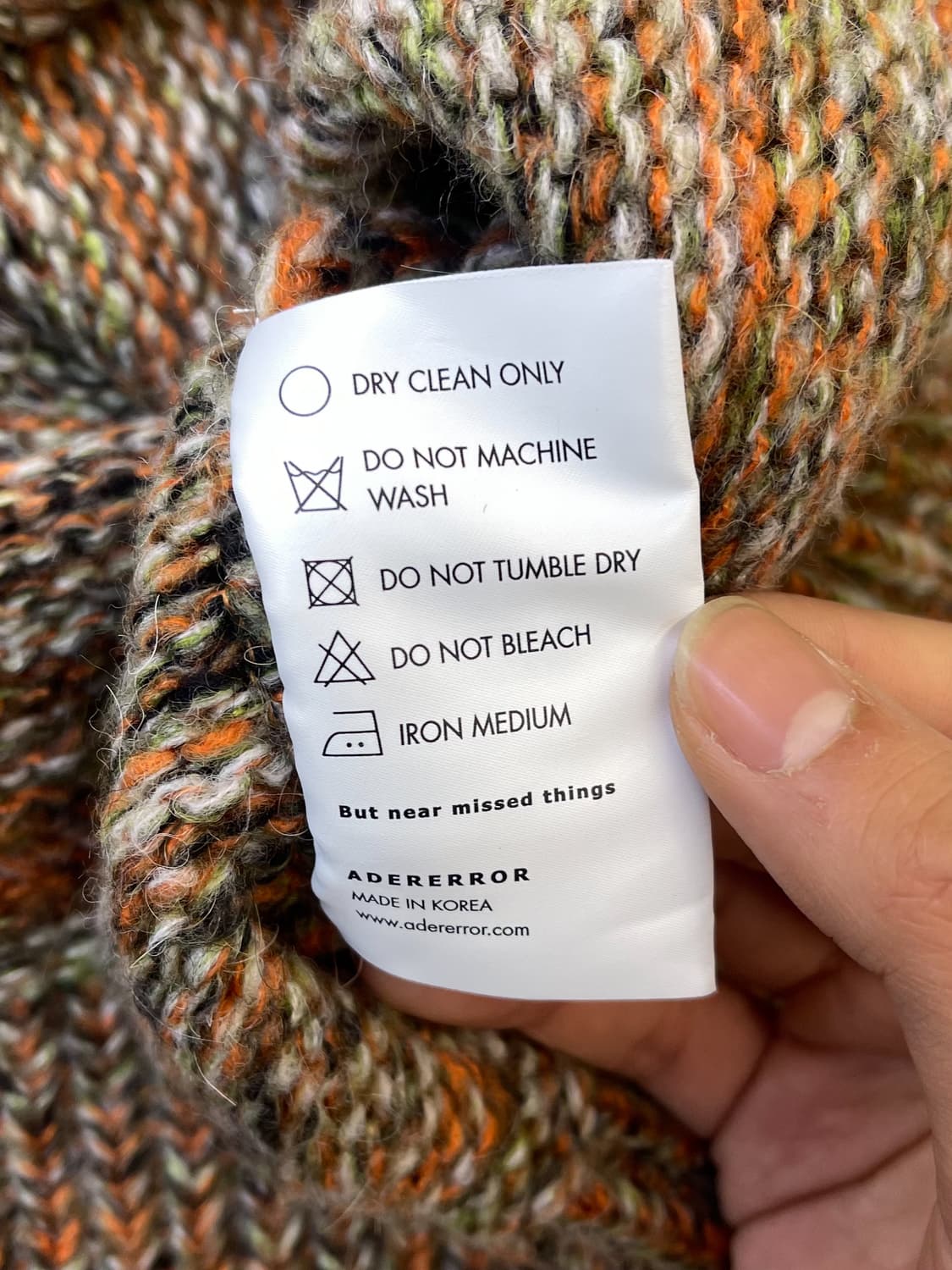 아더에러 22FW 멀티 컬러 마르데 스웨터 상품이미지8