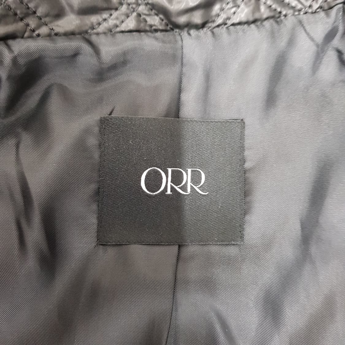 오르 ORR 다이아퀼팅 롱 트렌치 코트 S사이즈 상품이미지7