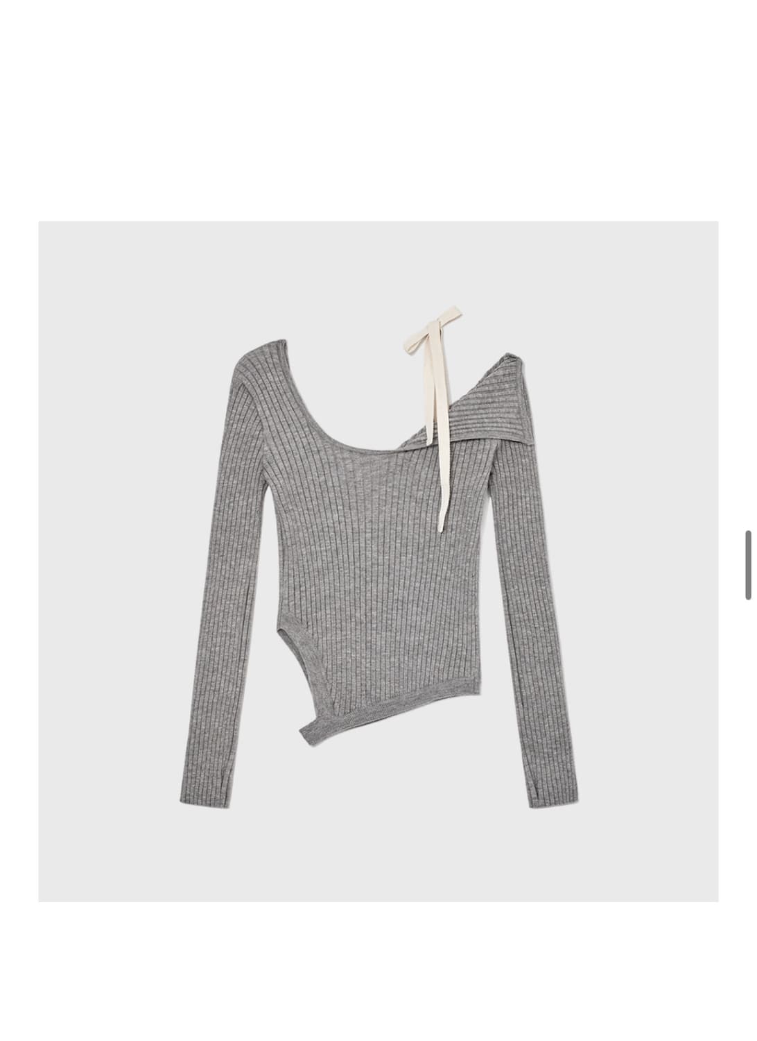 글로니 아이사 니트 그레이  상품이미지3