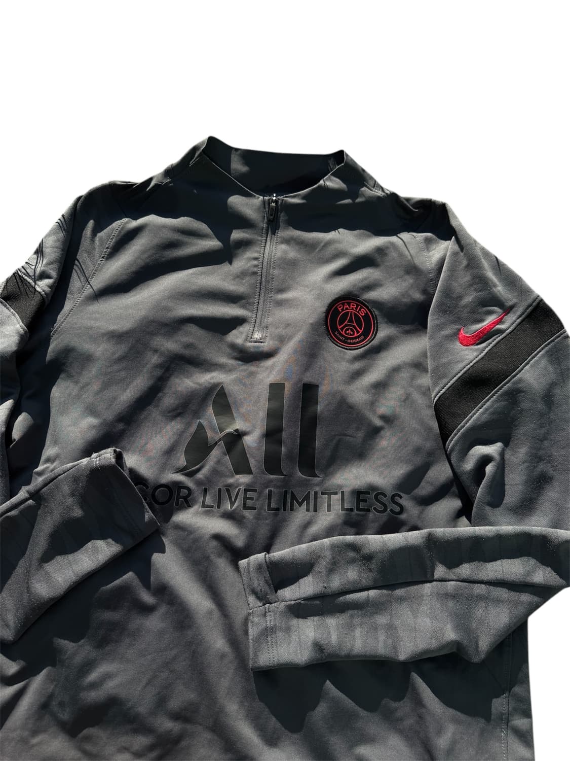 Nike 나이키 파리 생제르맹 반집업 트레이닝 탑 상품이미지2
