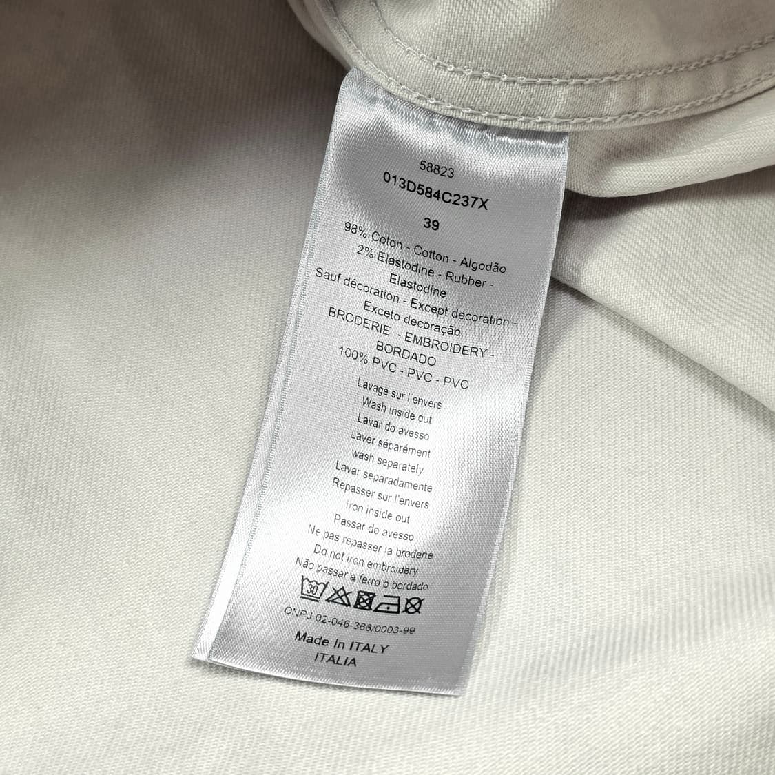 디올 다니엘아샴 데님자켓 상품이미지8