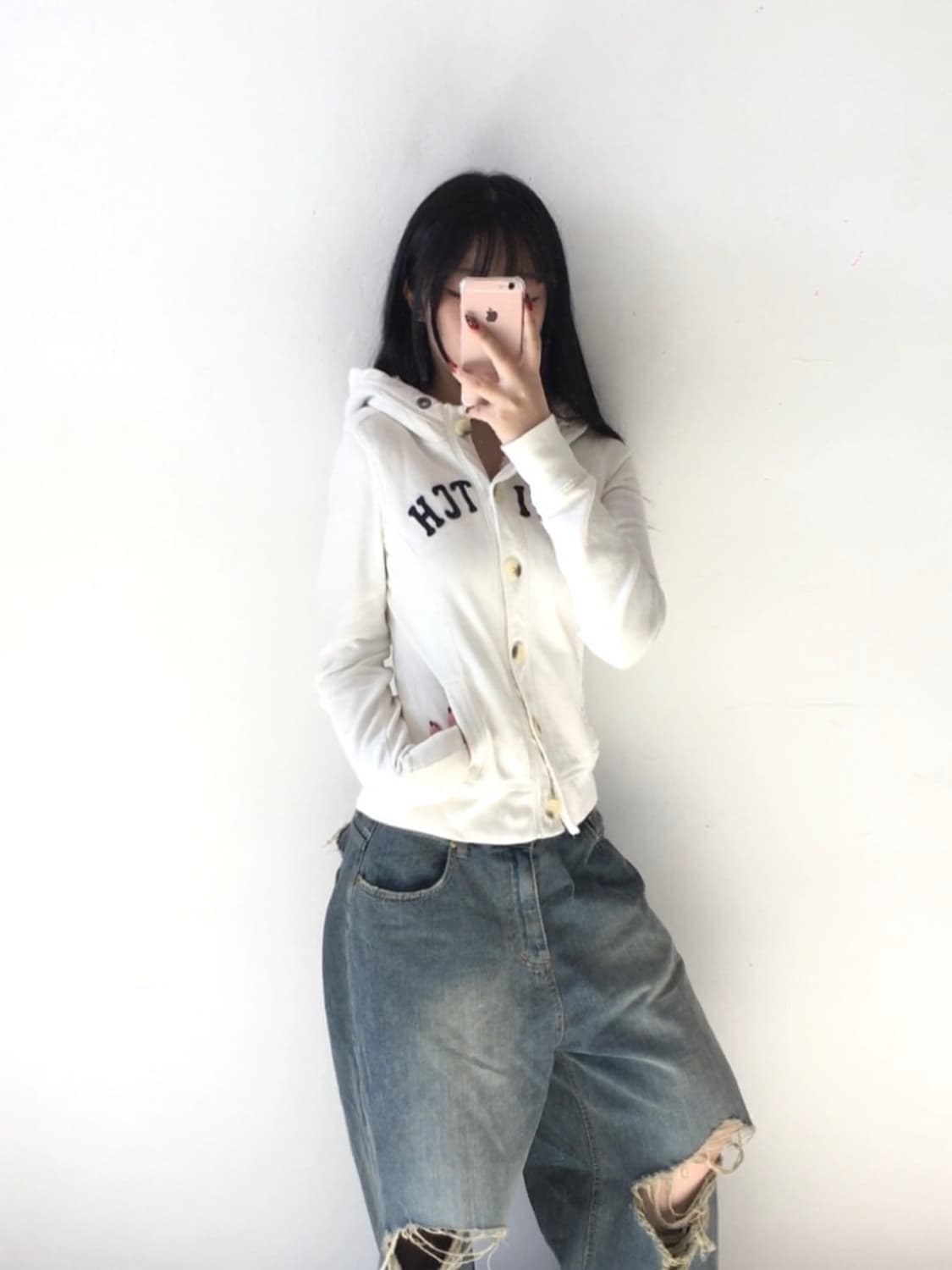 아베크롬비 버튼 후드집업 상품이미지2